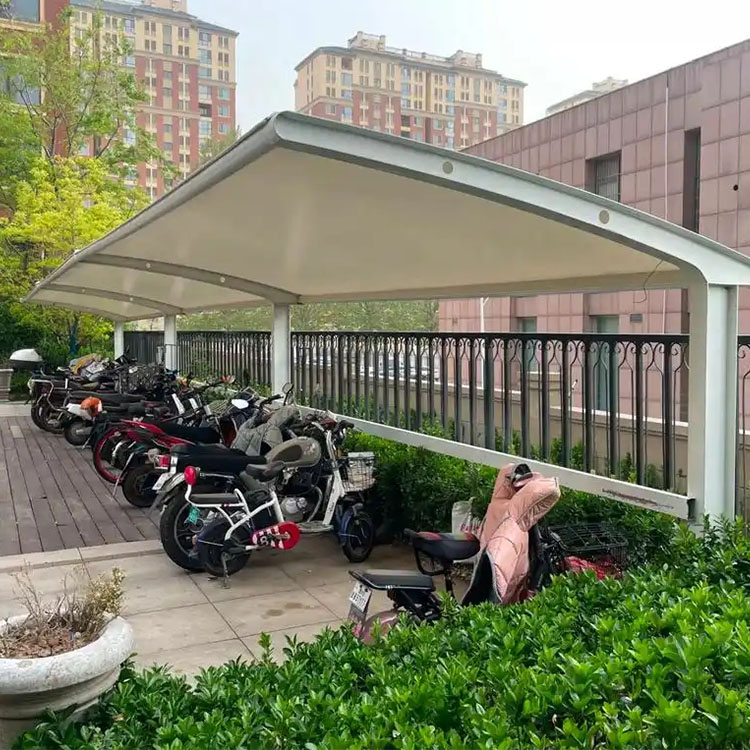 南山区膜结构电动车棚